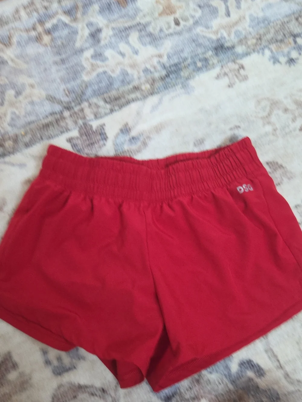 DSG Kids Bright Red Athletic Shorts